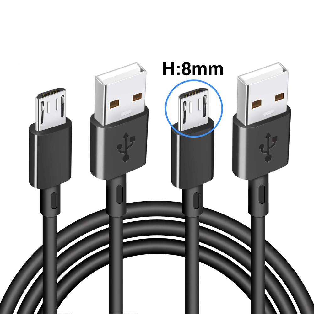 Micro USB Sync and Charge Cable - Extended Tip for Rugged Devices