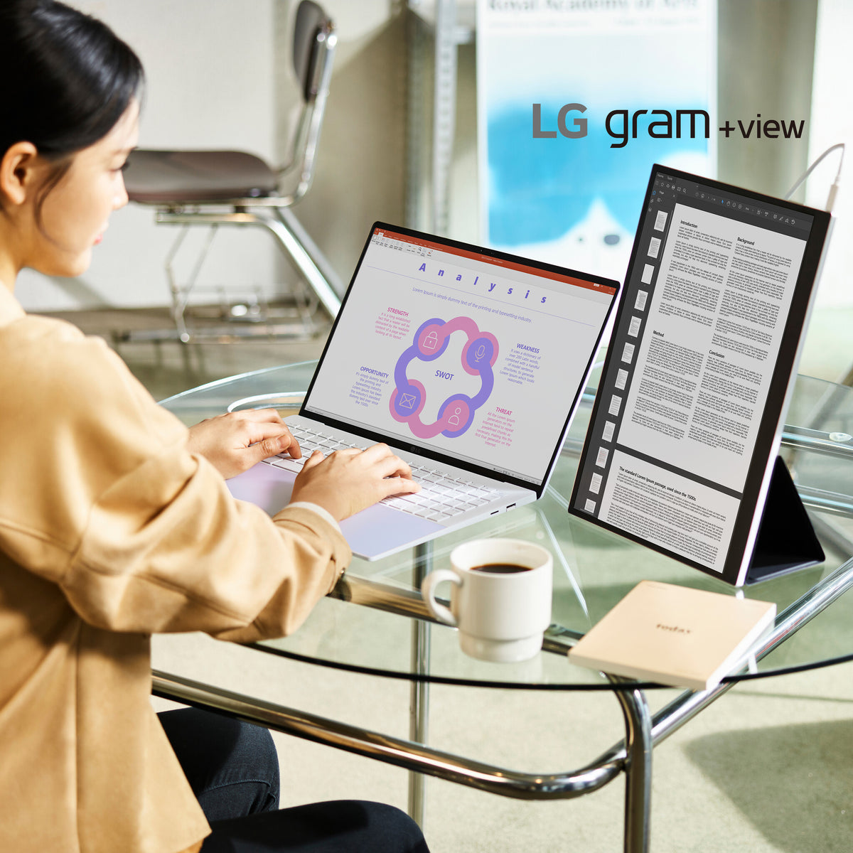 LG 16MR70.ASDA1 - 40.6 cm (16") - 2560 x 1600 pixels WQXGA LED Portable Monitor