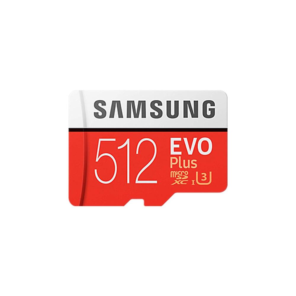 Samsung Evo Plus U3 512GB Micro SD Memory Card with Adapter