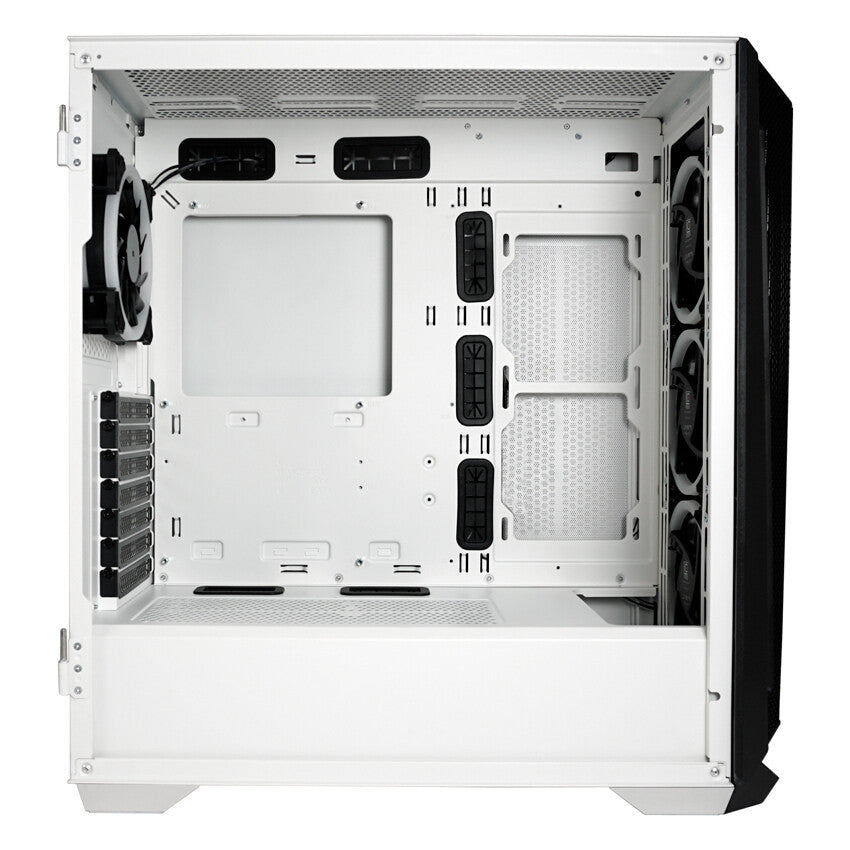 LC-Power Holo 1 X - ATX Mid Tower Case in White