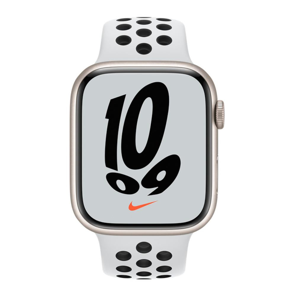 Apple Watch Series 7 GPS + Cellular Nike 45mm Starlight Alum Case
