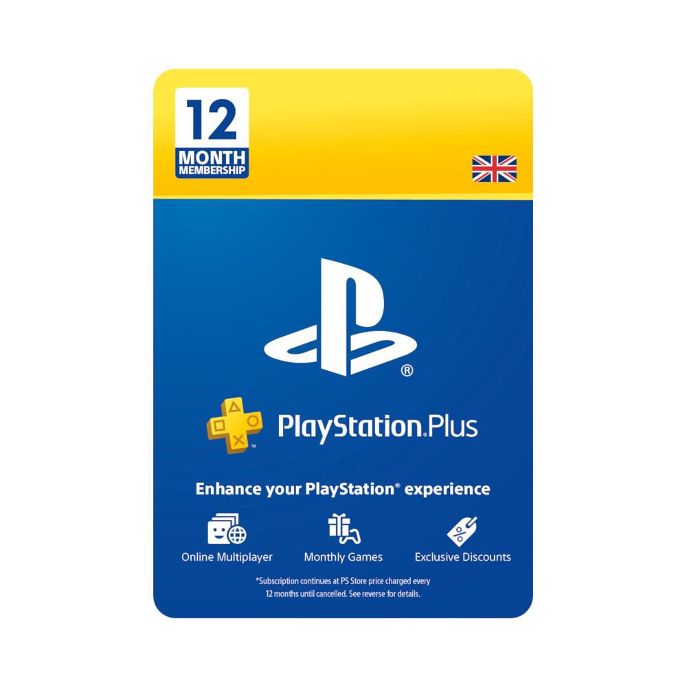 PlayStation Plus 12 Month Membership