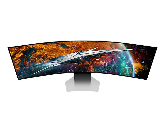 Samsung Odyssey LS49CG950SUXDU computer monitor 124.5 cm (49") 5120 x 1440 pixels Dual QHD OLED Silver