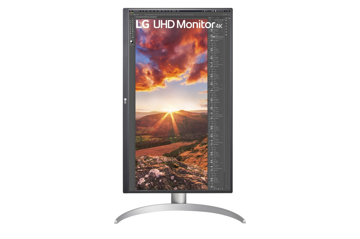 LG 27UP85NP-W computer monitor 68.6 cm (27&quot;) 3840 x 2160 pixels 4K Ultra HD LED Silver