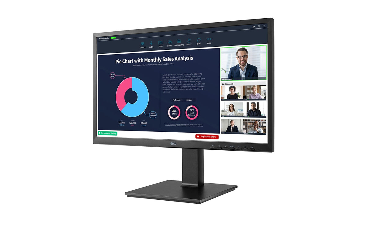 LG 24BP750C-B - 60.5 cm (23.8") - 1920 x 1080 pixels FHD LED Monitor