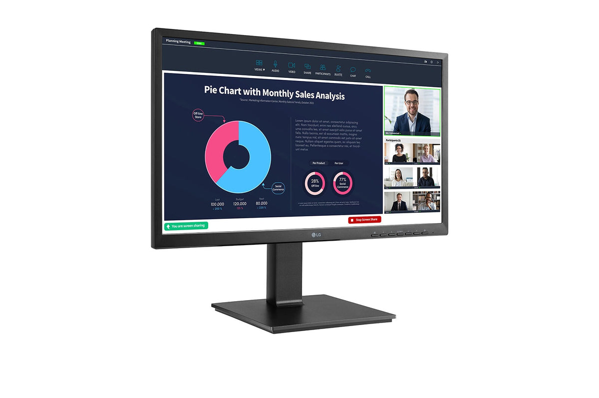 LG 24BP750C-B - 60.5 cm (23.8") - 1920 x 1080 pixels FHD LED Monitor