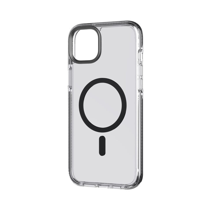 Tech21 Evo Crystal with MagSafe for iPhone 14 Plus in Graphite Black