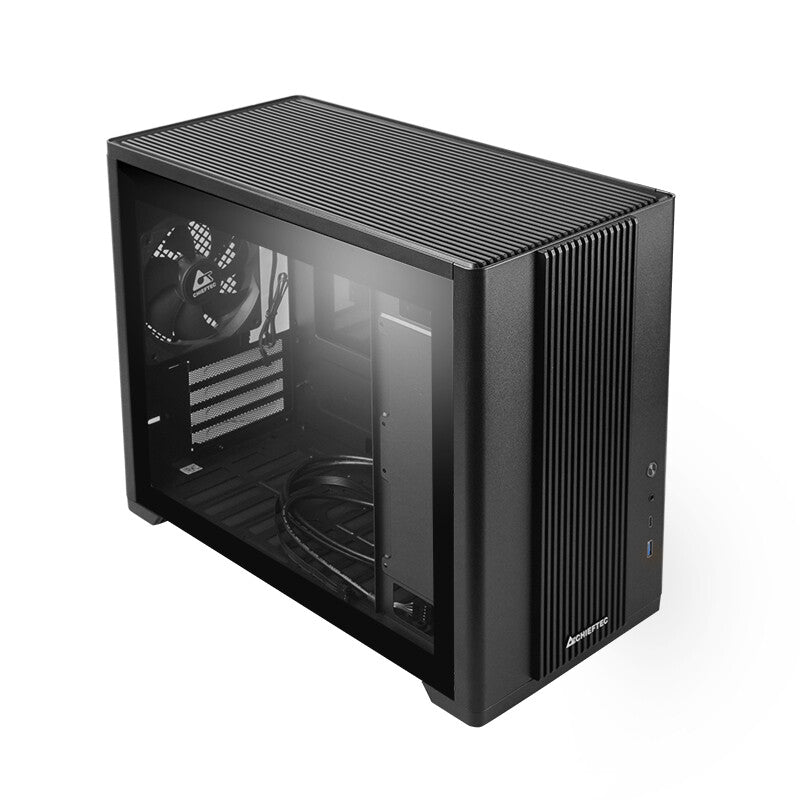 Chieftec BX-10B-OP - MicroATX Mid Tower Case in Black