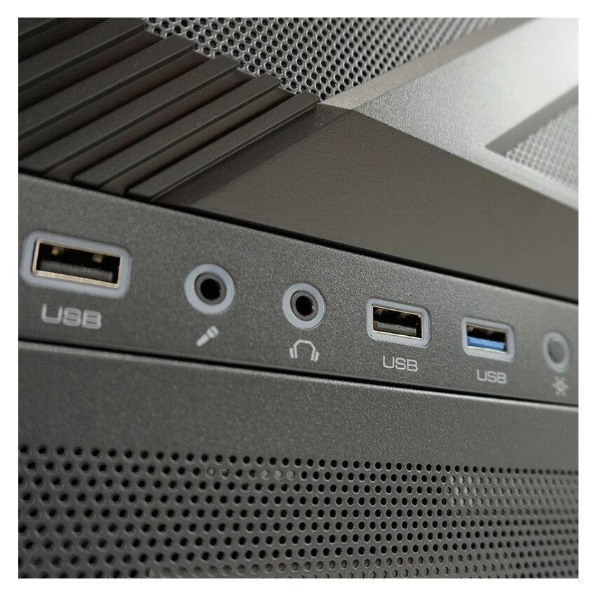 LC-Power Gaming 900B - Lumaxx Gloom ATX Mid Tower Case in Black