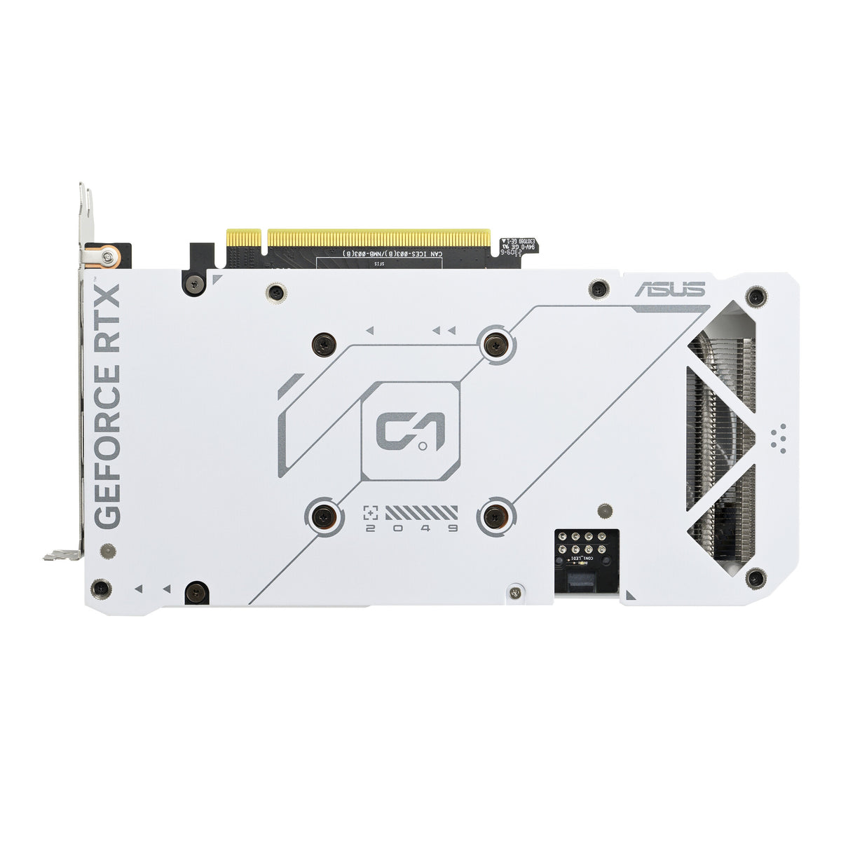 ASUS Dual Fan &quot;White Edition&quot; - NVIDIA 8 GB GDDR6 GeForce RTX 4060 Ti graphics card