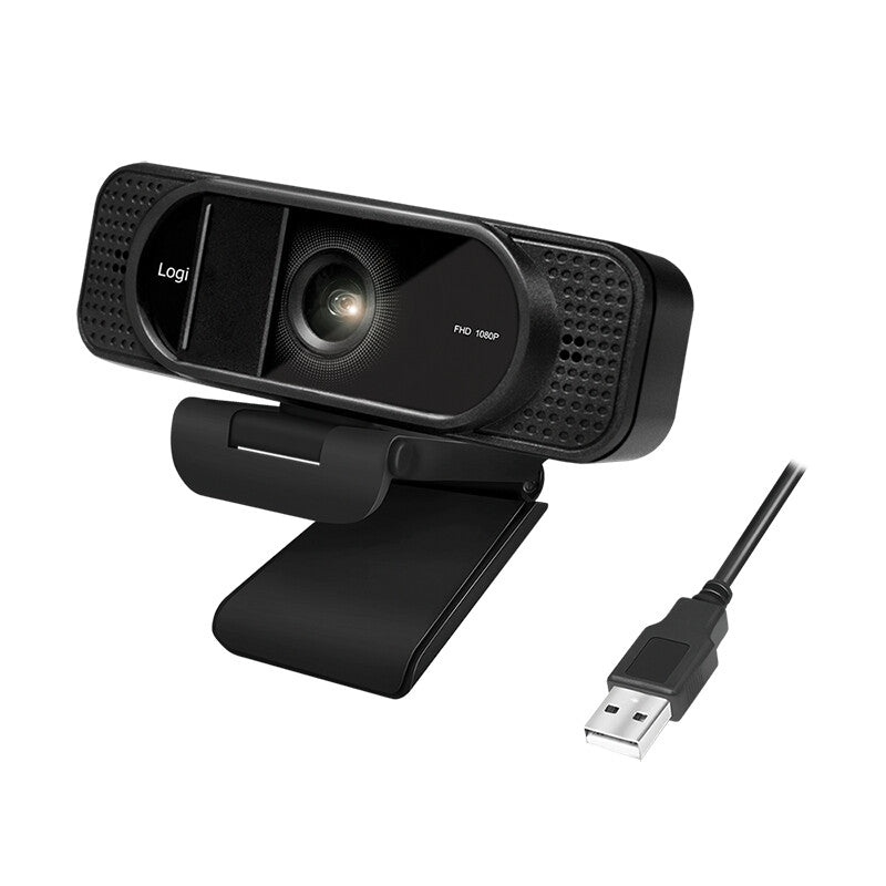 LogiLink UA0381 webcam 1920 x 1080 pixels USB 2.0 Black