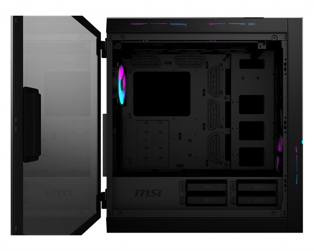 MSI MPG SEKIRA 500X Full Tower Gaming Computer Case in Black
