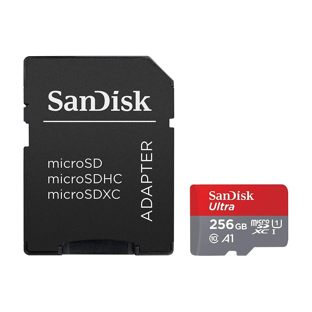 Sandisk Ultra A1 256GB Micro SD Memory Card with Adapter