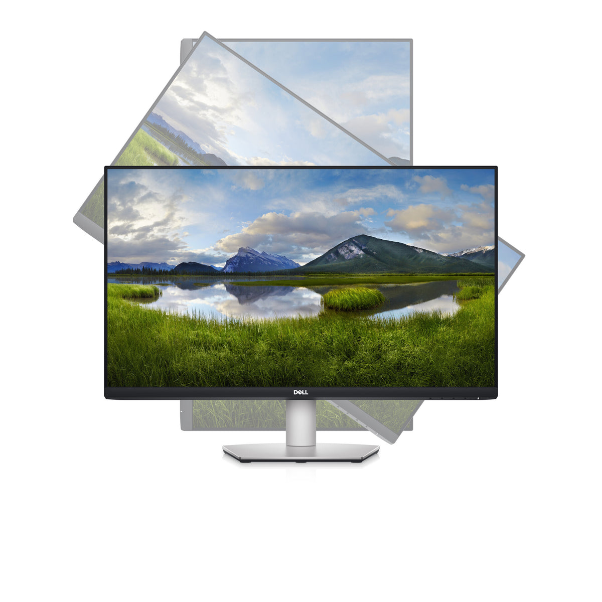 DELL S Series S2722QC LED display 68.6 cm (27") 3840 x 2160 pixels 4K Ultra HD LCD Grey