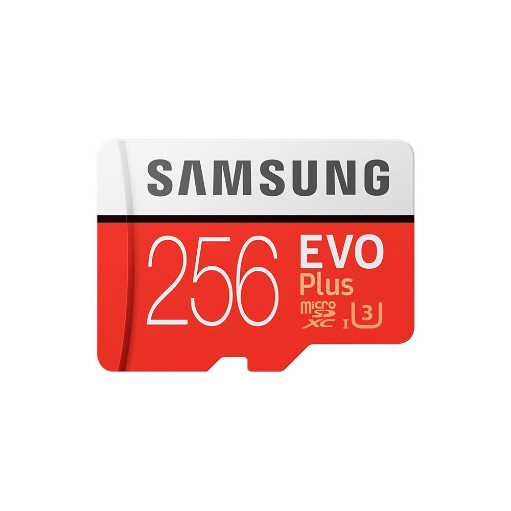 Samsung Evo Plus U3 256GB Micro SD Memory Card with Adapter