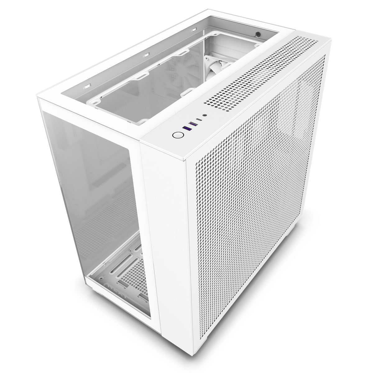 NZXT H9 Elite - ATX Mid Tower Case in White