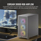 Corsair 3000D RGB AIRFLOW - ATX Mid Tower Case in White