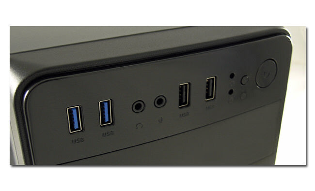 LC-Power 2015MB Micro Tower in Black