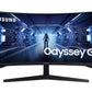 Samsung Odyssey LC34G55TWWPXXU computer monitor 86.4 cm (34") 3440 x 1440 pixels UltraWide Quad HD LED