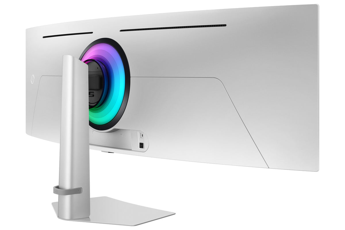 Samsung Odyssey S49CG934SU computer monitor 124.5 cm (49") 5120 x 1440 pixels DQHD OLED Silver