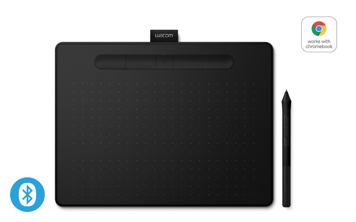 Wacom Intuos M Bluetooth graphic tablet - 2540 lpi 216 x 135 mm USB/Bluetooth