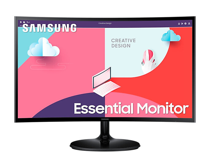 Samsung S27C364EAU computer monitor 68.6 cm (27") 1920 x 1080 pixels Full HD LCD Black