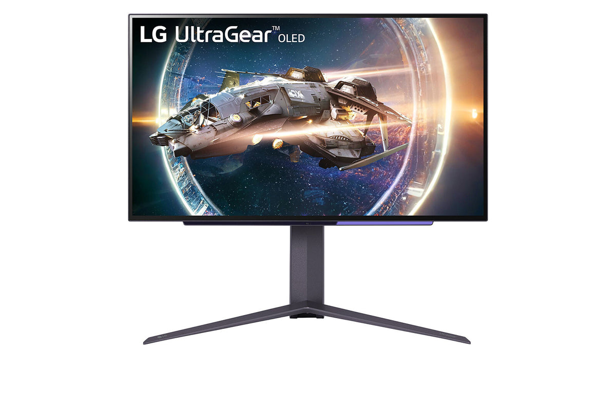 LG 27GR95QE-B computer monitor 67.3 cm (26.5&quot;) 2560 x 1440 pixels Quad HD OLED Grey