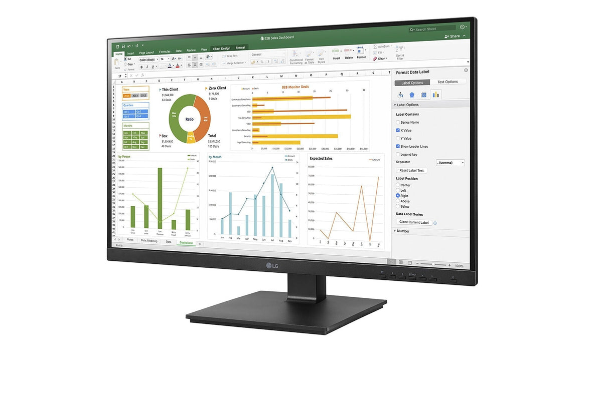 LG 24BN65YP-B - 61 cm (24") - 1920 x 1080 pixels FHD LED Monitor