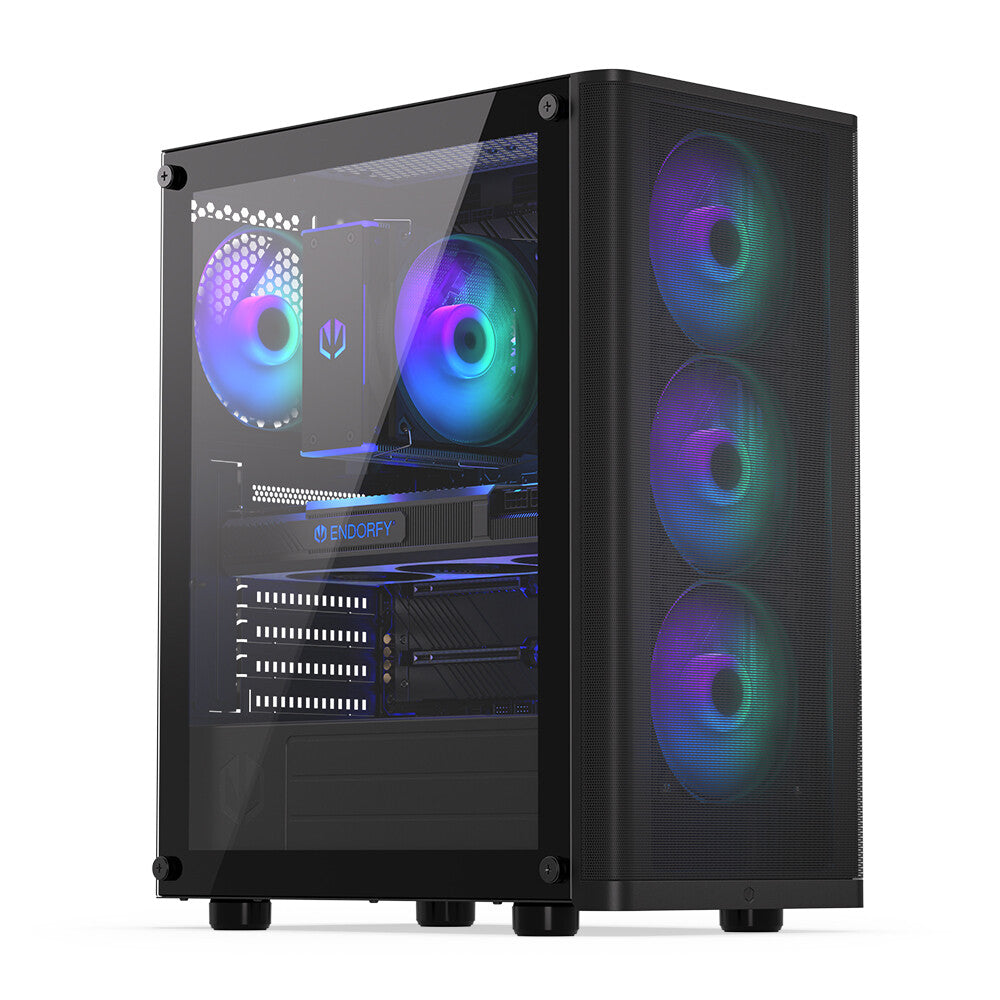 ENDORFY Ventum 200 ARGB - ATX Mid Tower Case in Black