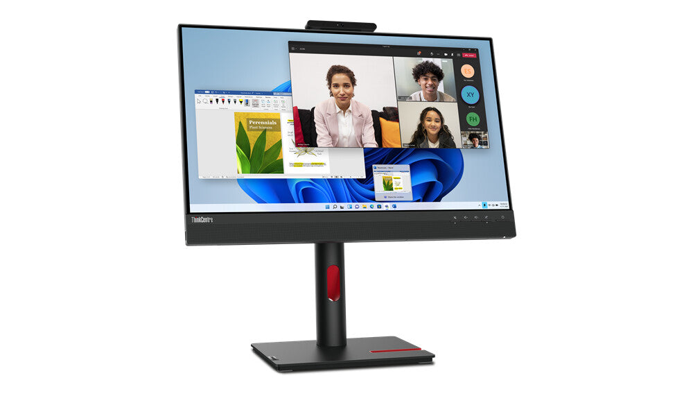 Lenovo ThinkCentre Tiny-In-One 24 LED display 60.5 cm (23.8&quot;) 1920 x 1080 pixels Full HD Touchscreen Black