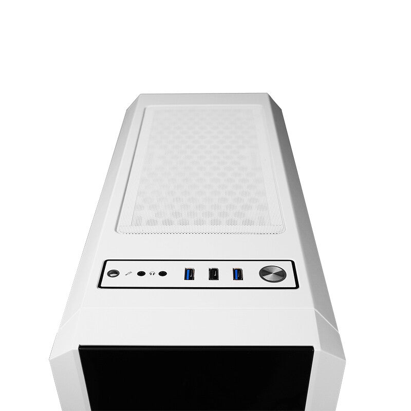 Chieftec SCORPION 3 - ATX Mid Tower Case in White / Black