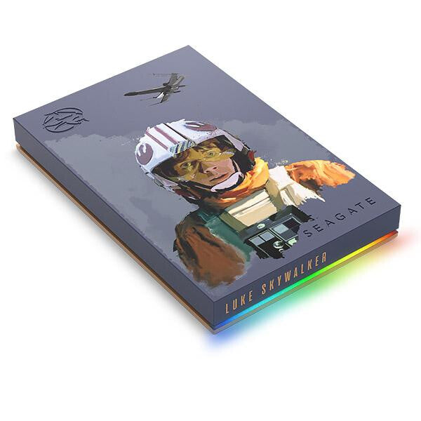 Seagate Game Drive Luke Skywalker™ Special Edition FireCuda External hard drive 2 TB Black