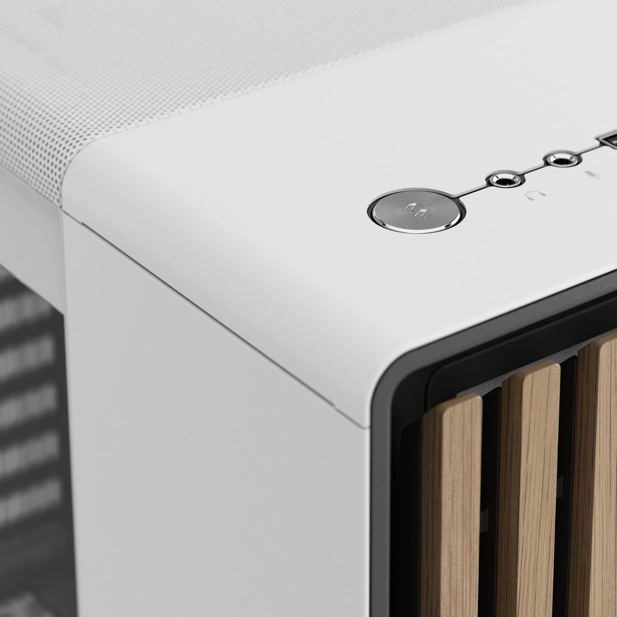 Fractal Design North - ATX Mid Tower Case in White