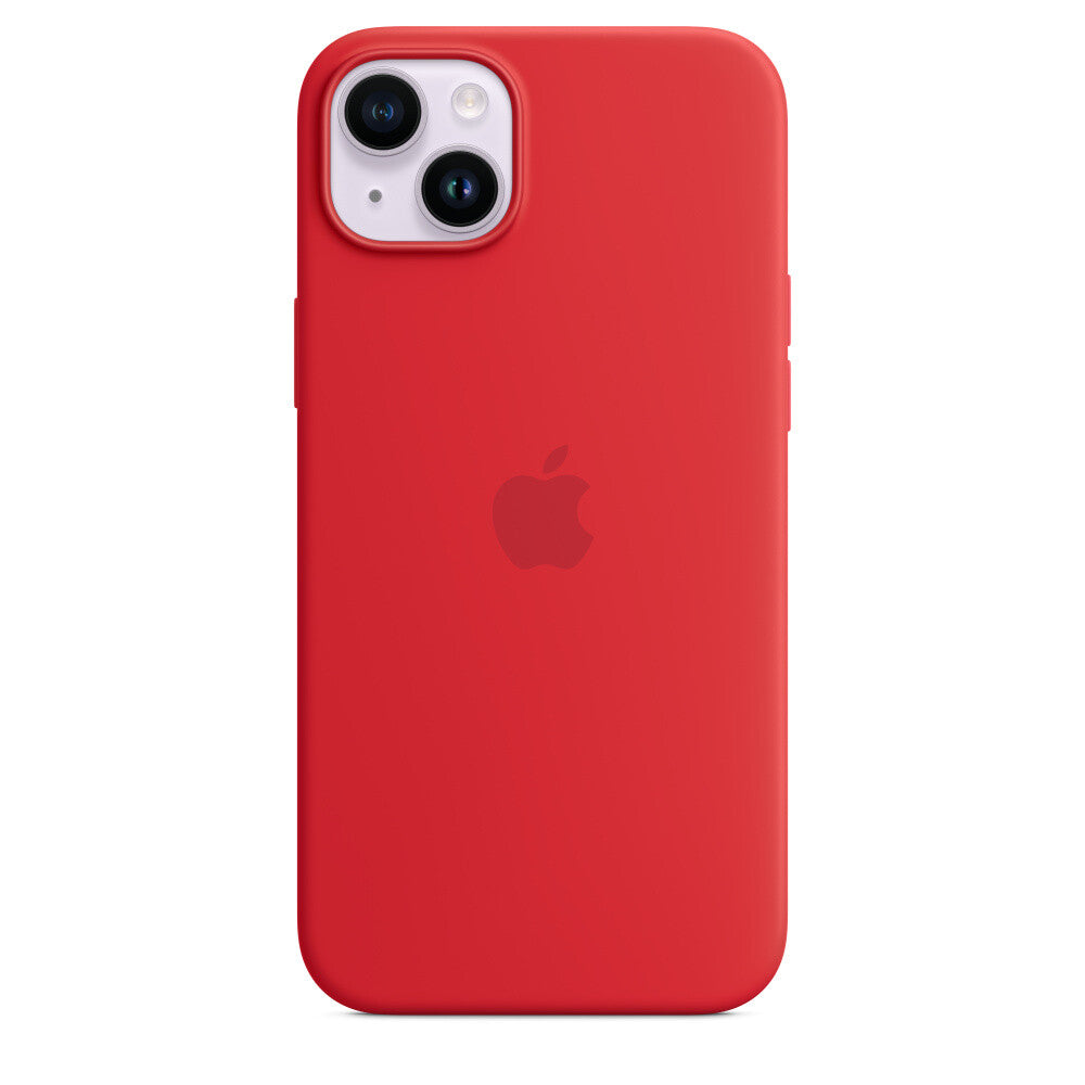 Apple MPT63ZM/A - Silicone Case with MagSafe for iPhone 14 Plus in (PRODUCT)RED