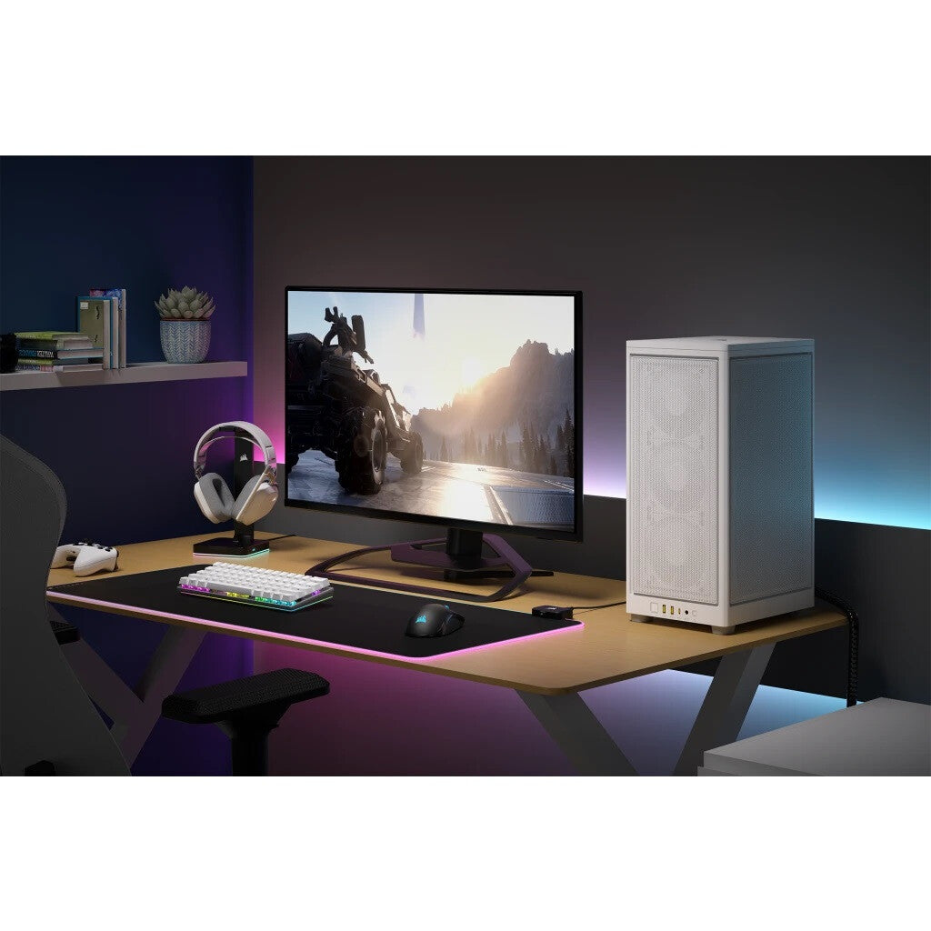 Corsair 2000D AIRFLOW - Mini ITX Tower Case in White