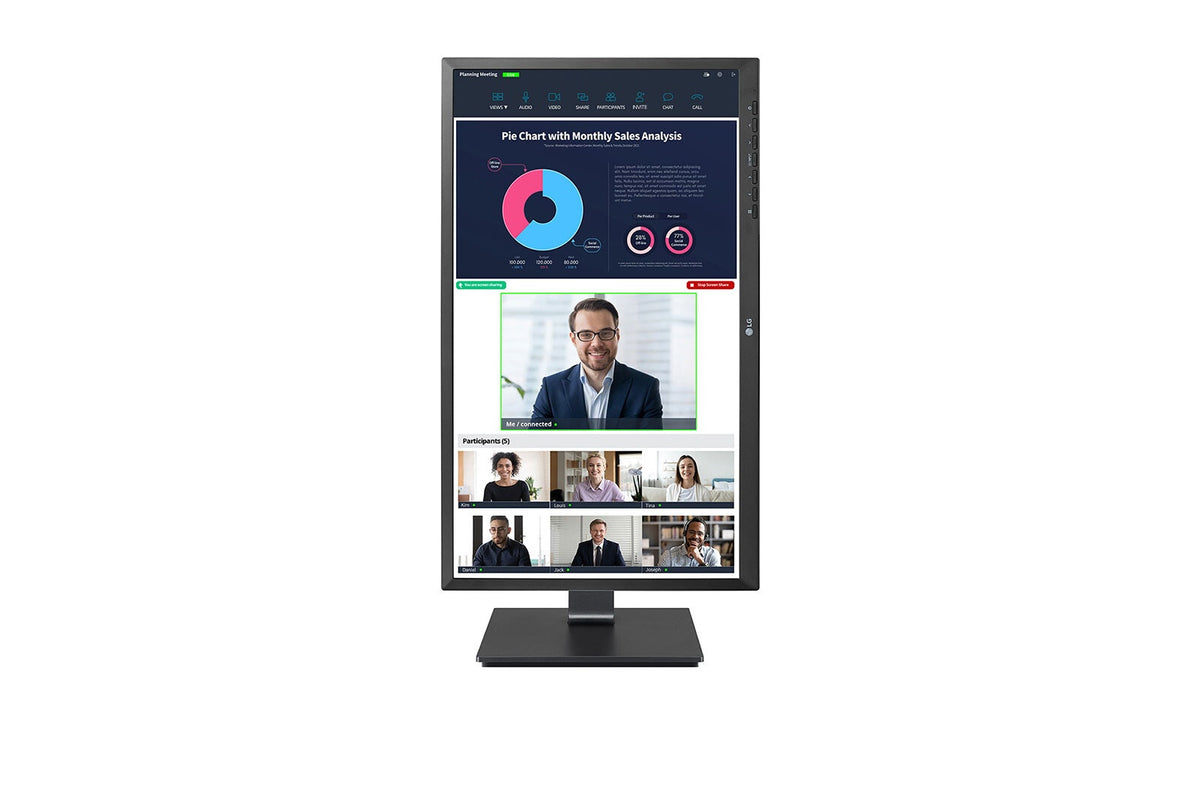 LG 24BP750C-B - 60.5 cm (23.8") - 1920 x 1080 pixels FHD LED Monitor