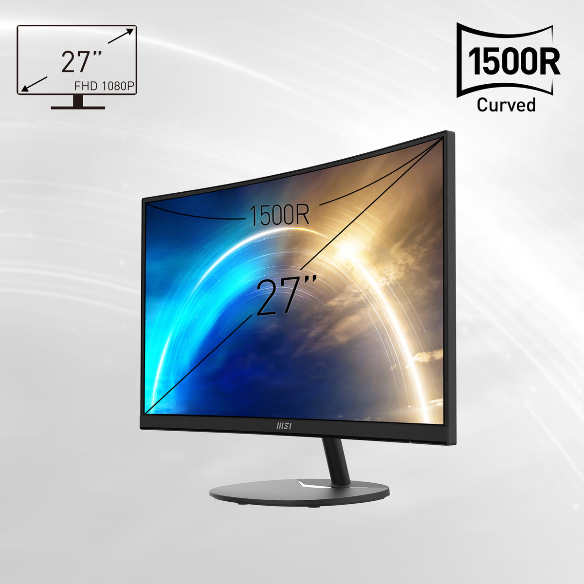 MSI Pro MP271CA - 68.6 cm (27") - 1920 x 1080 pixels Full HD LED Monitor