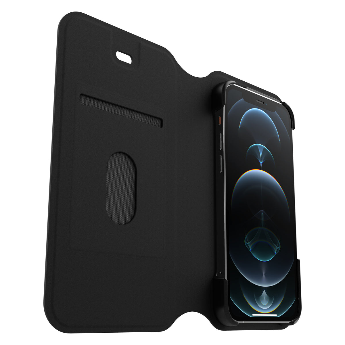 OtterBox Strada Via Series for iPhone 12 / 12 Pro in Black