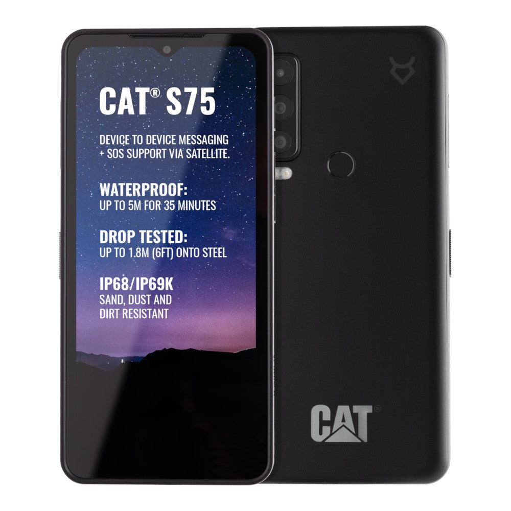 The new Cat S75 is a rugged phone with 2-way messaging over satellite built  in -  news