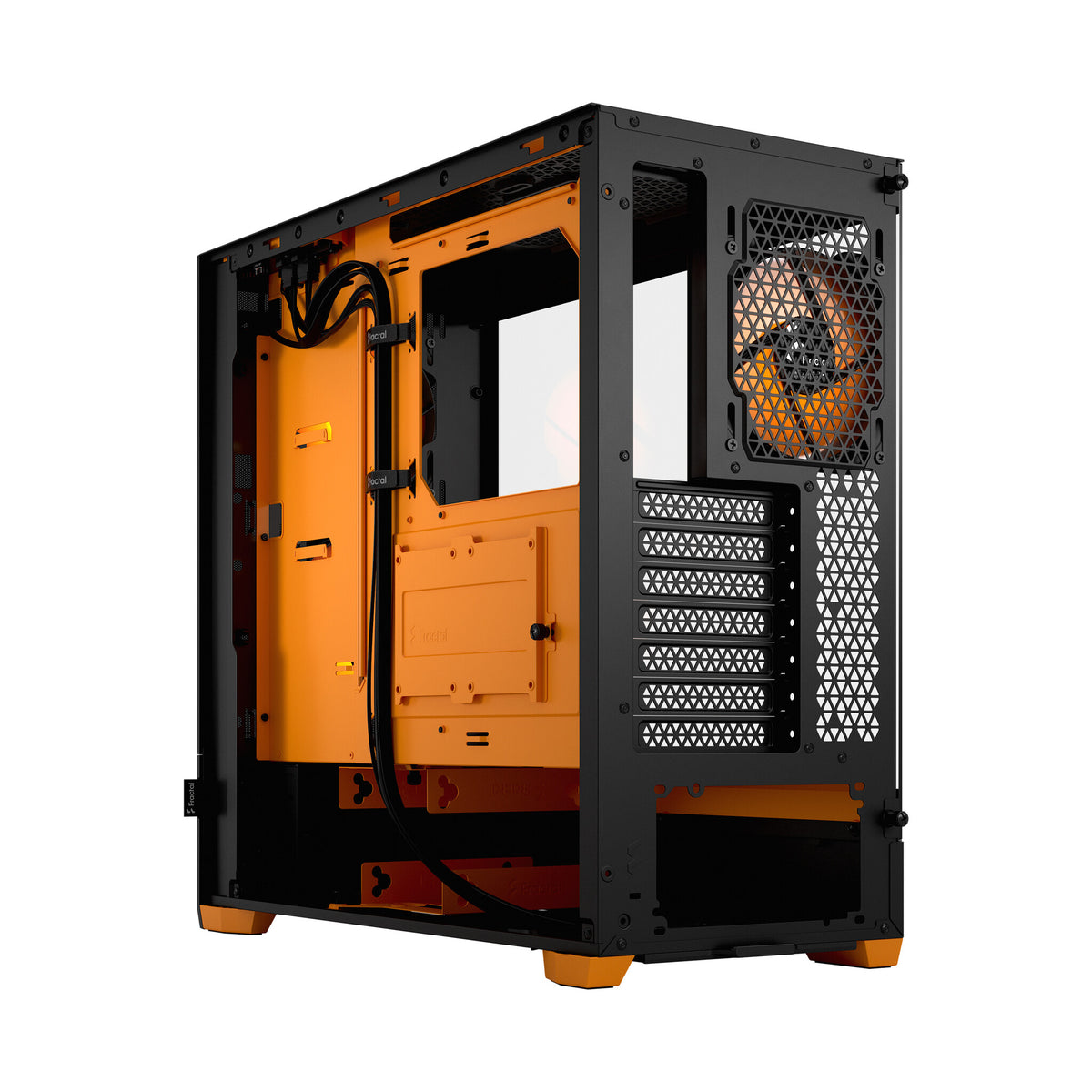 Fractal Design Pop Air Tower in Black / Orange