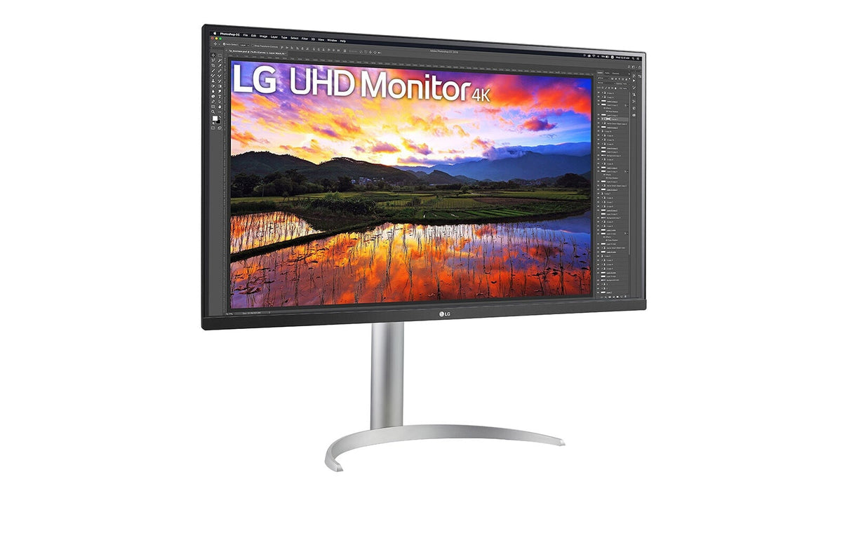 LG 32UP55NP-W computer monitor 80 cm (31.5&quot;) 3840 x 2160 pixels 4K Ultra HD White