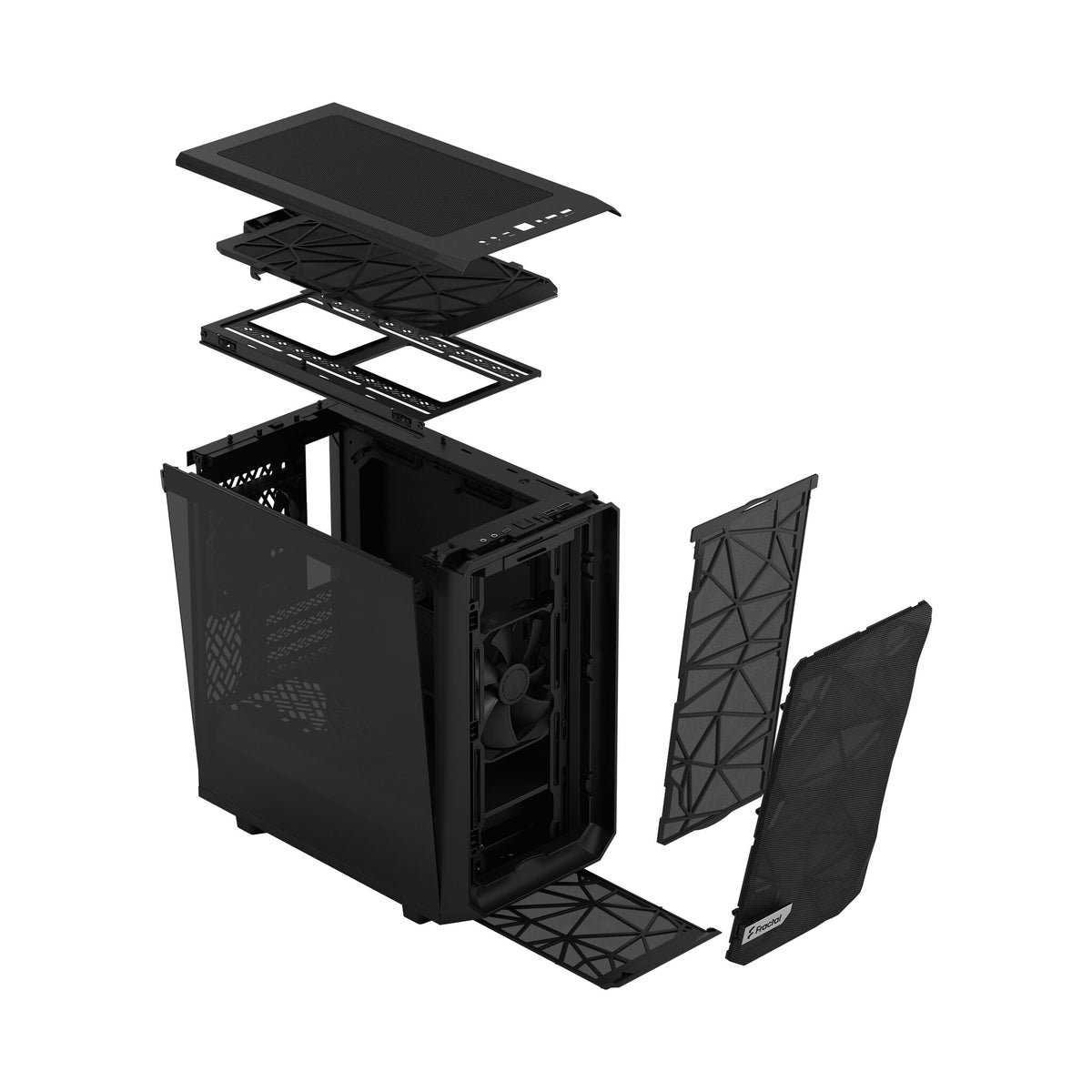 Fractal Design Meshify 2 Mini Tower in Black