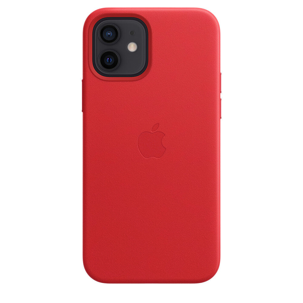 Apple MHKD3ZM/A - Leather Case with MagSafe for iPhone 12 / 12 Pro  in (PRODUCT)RED