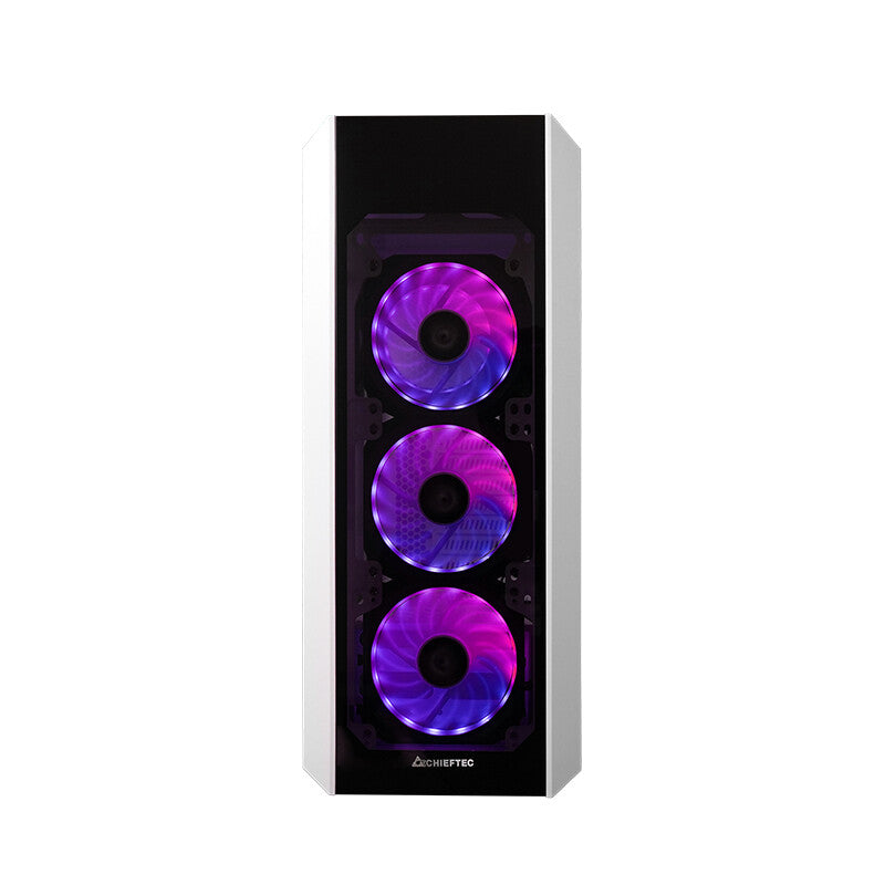Chieftec SCORPION 3 - ATX Mid Tower Case in White / Black