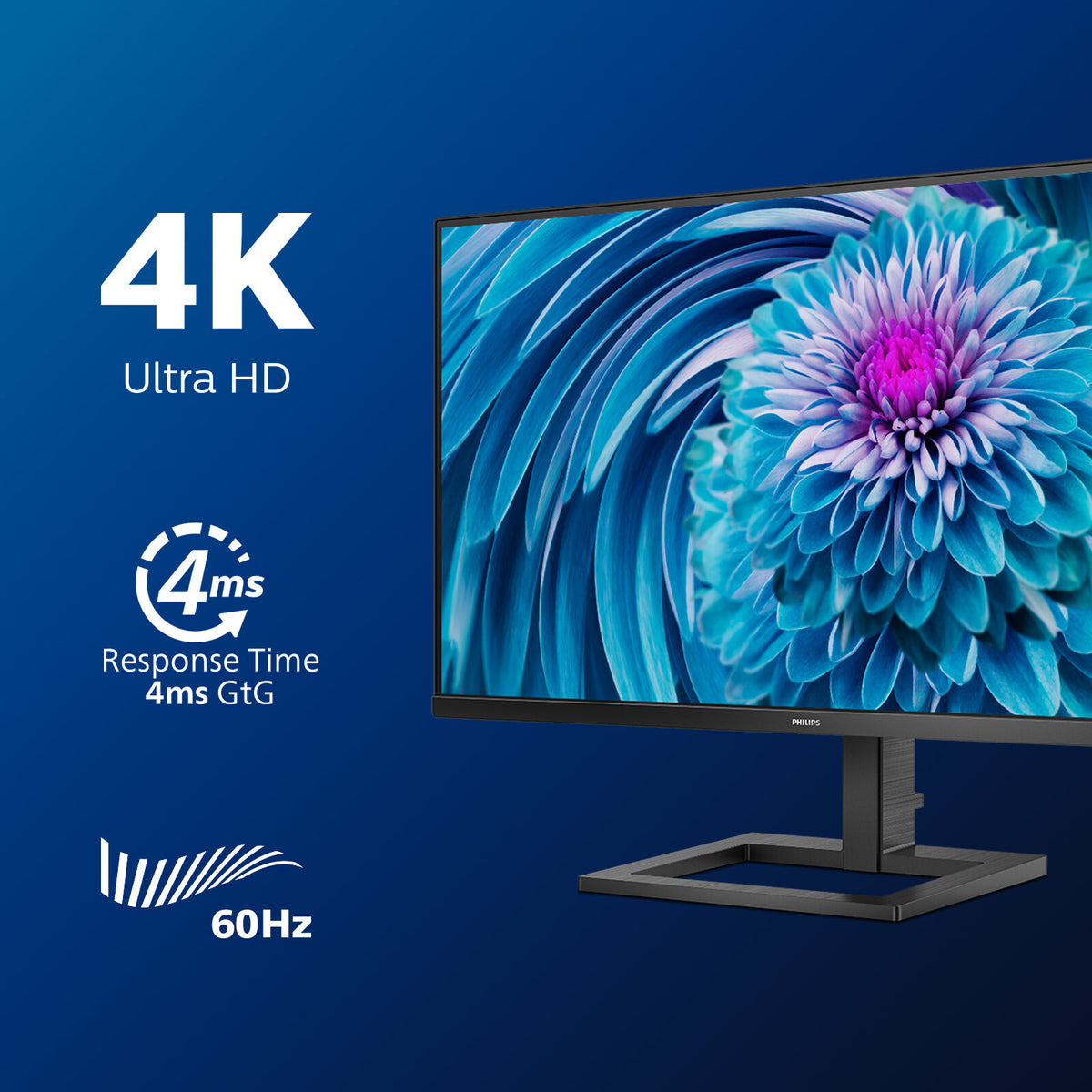 Philips 288E2A/00 computer monitor 71.1 cm (28") 3840 x 2160 pixels 4K Ultra HD LED Black