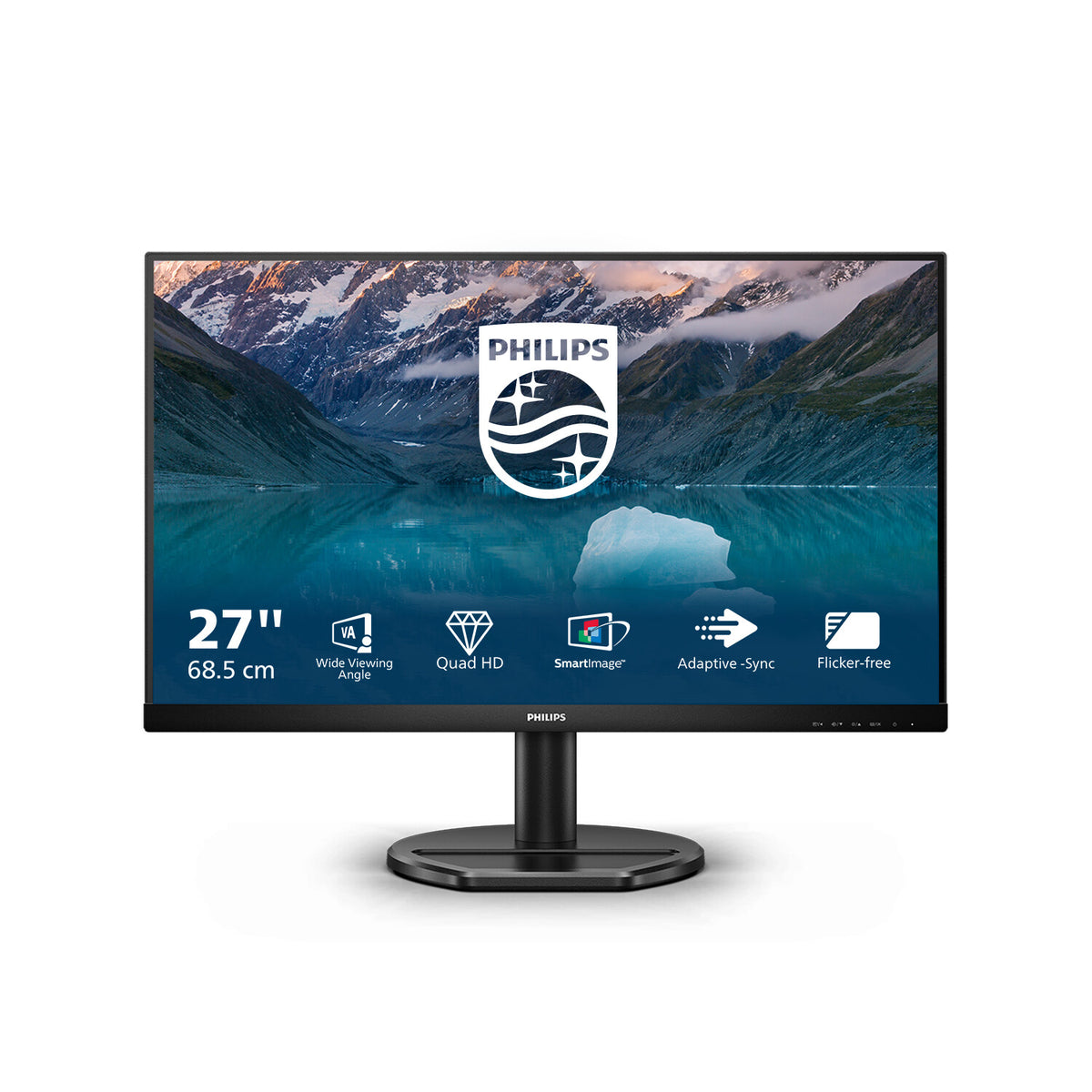 Philips S Line 275S9JAL/00 computer monitor 68.6 cm (27") 2560 x 1440 pixels Quad HD LCD Black