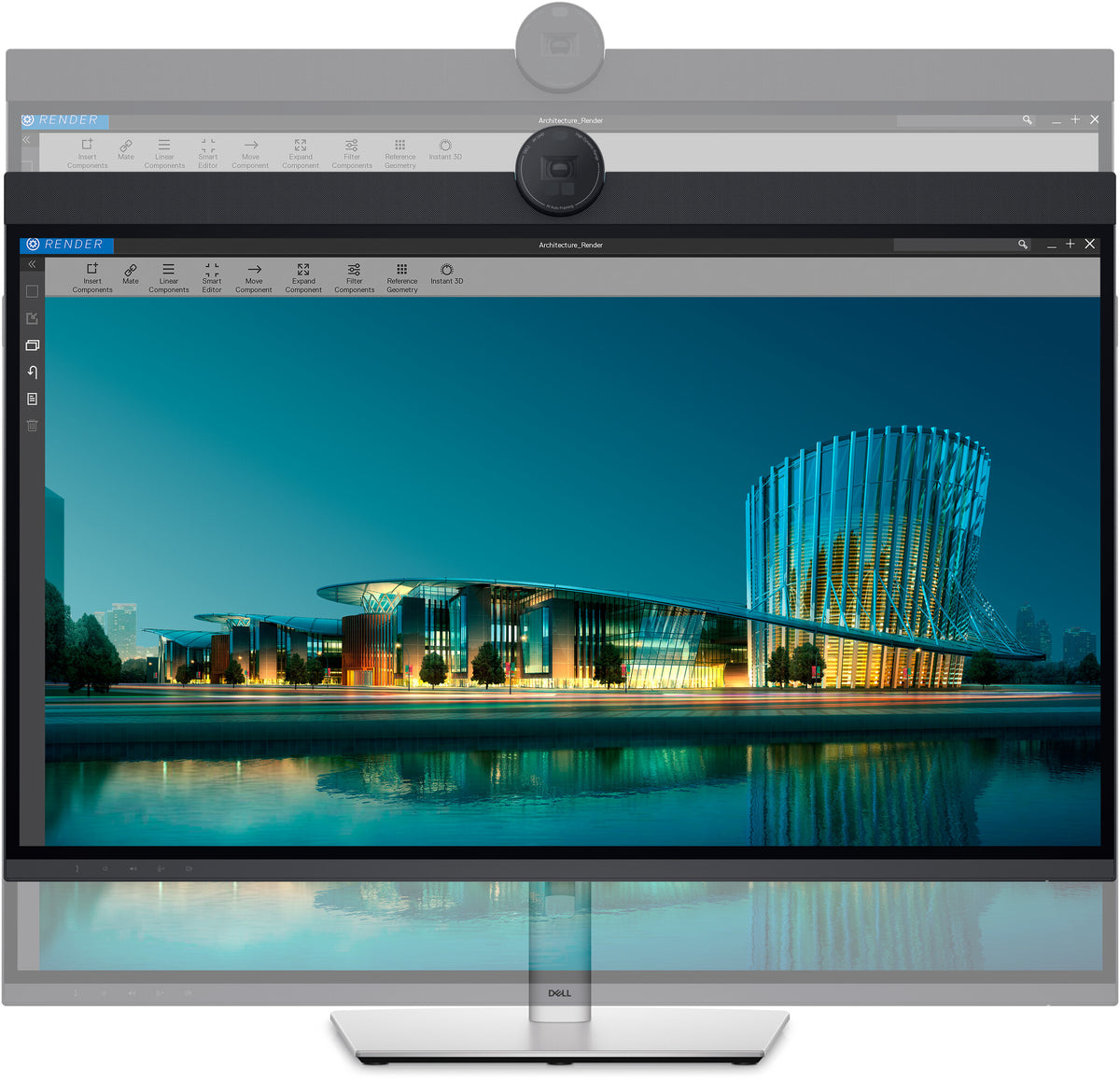 DELL UltraSharp U3224KBA - 80 cm (31.5") - 6144 x 3456 pixels 6K Ultra HD LCD Monitor