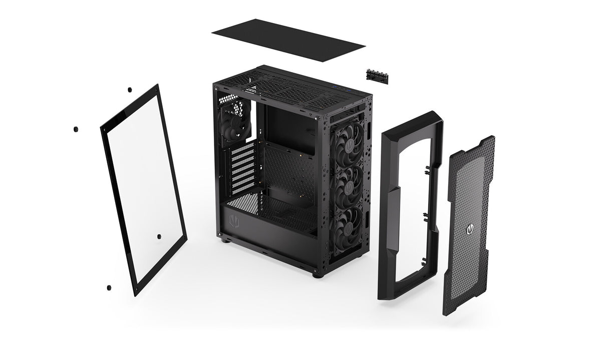 ENDORFY Regnum 400 Air - ATX Mid Tower Case in Black