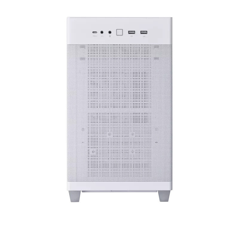 Asus Prime AP201 - MicroATX Mini Tower Case in White