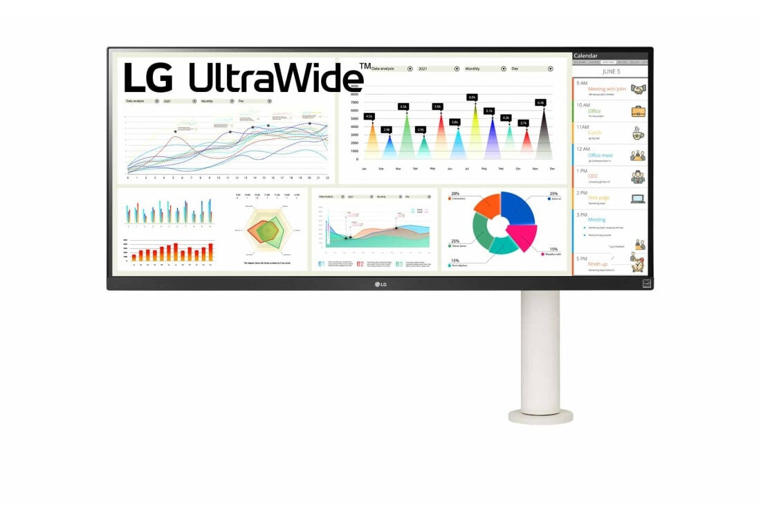 LG 34WQ680-W - 86.4 cm (34") - 2560 x 1080 pixels UltraWide FHD Monitor